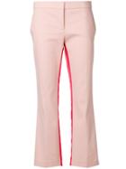 Liu Jo 40s Glam Cropped Trousers - Pink & Purple