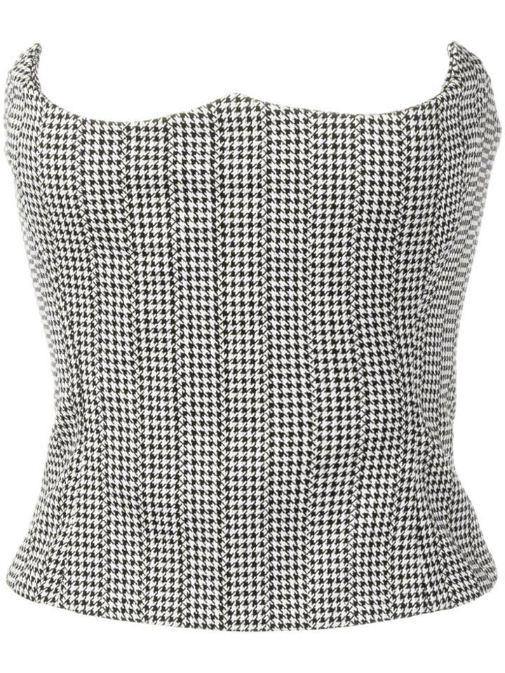 Versace Strapless Top - Black