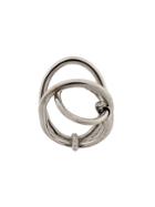 Alan Crocetti Multi Circle Hoop Ring - Silver