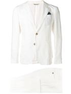 Manuel Ritz Two Piece Suit - White