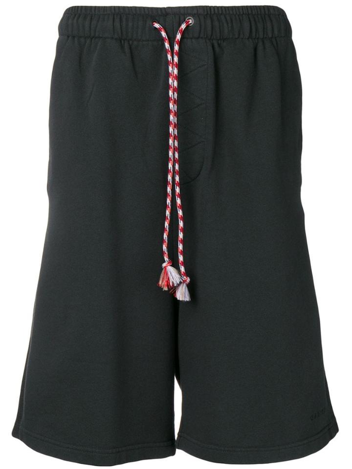 Qasimi Black Track Shorts