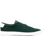 Car Shoe Lace Up Sneakers - Green