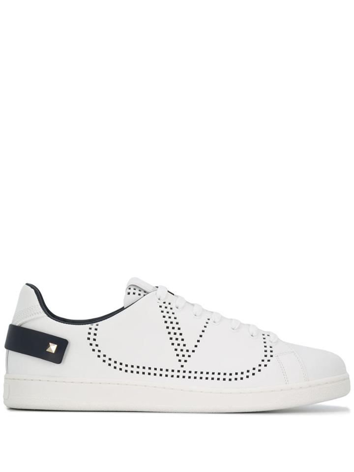 Valentino Vring Logo Sneakers - White