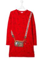 Little Marc Jacobs Teen Crossbody Bag Dress - Red