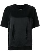 Mm6 Maison Margiela Loose Fit Layered T-shirt - Black