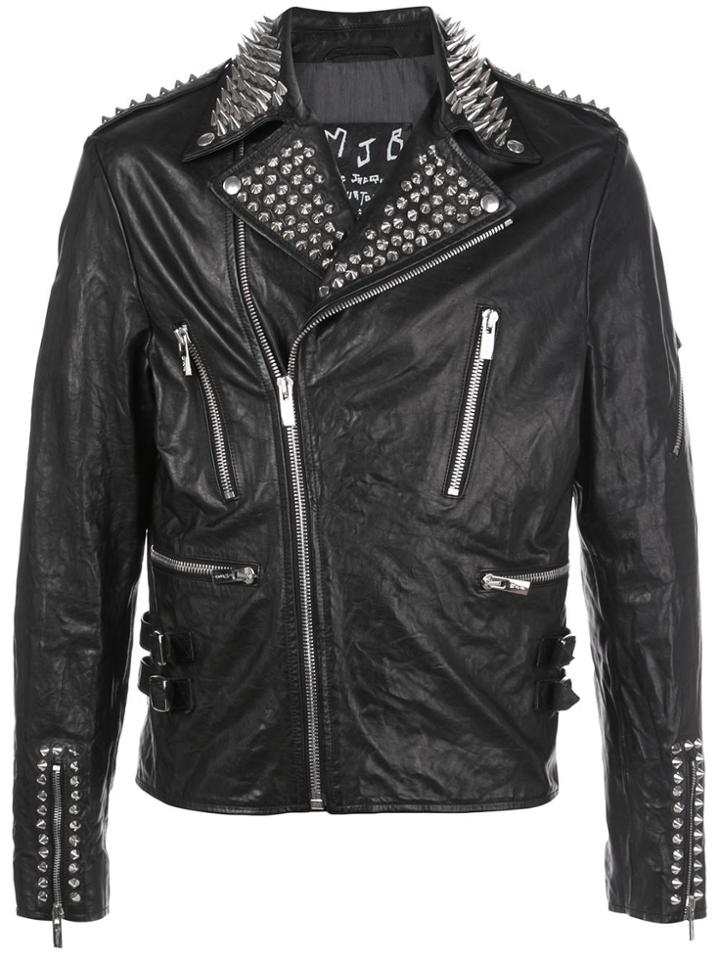 Mjb Marc Jacques Burton Corst Biker Jacket - Black