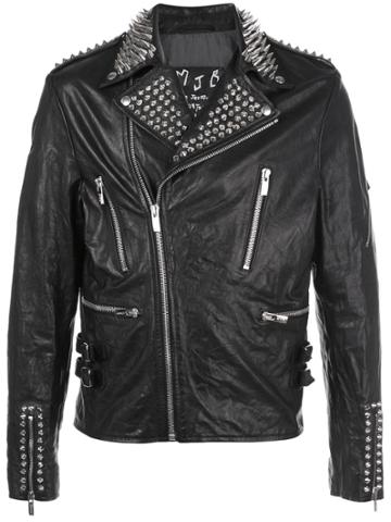 Mjb Marc Jacques Burton Corst Biker Jacket - Black