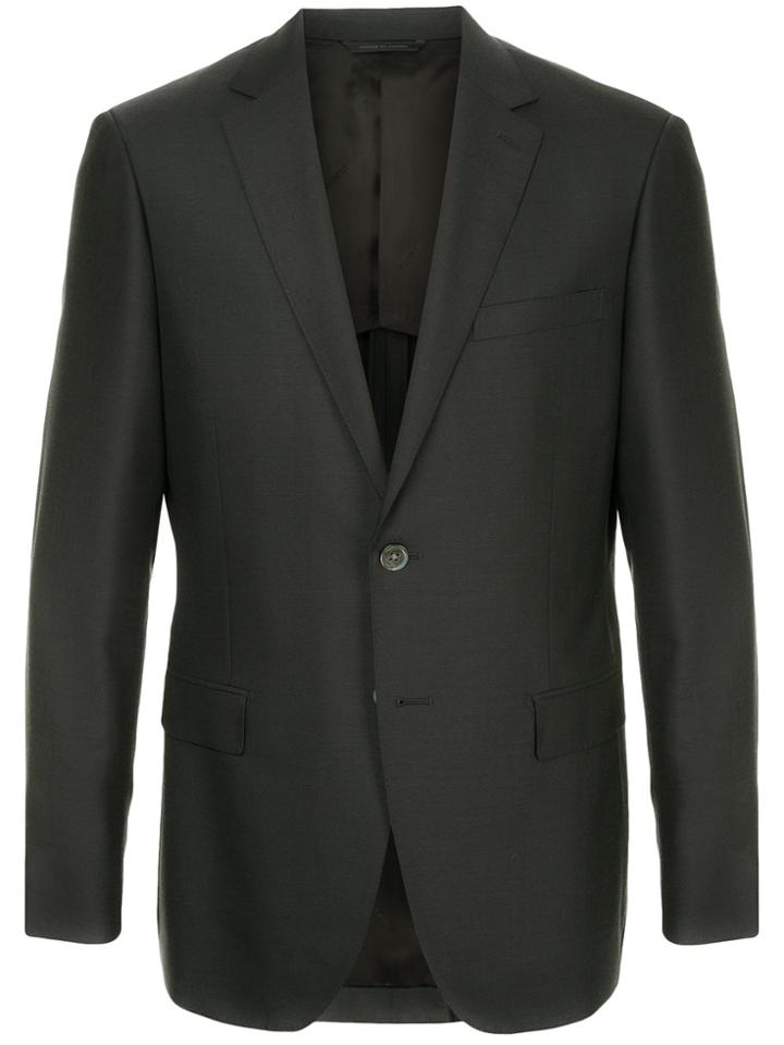 D'urban Notched Collar Jacket - Grey