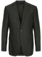 D'urban Notched Collar Jacket - Grey