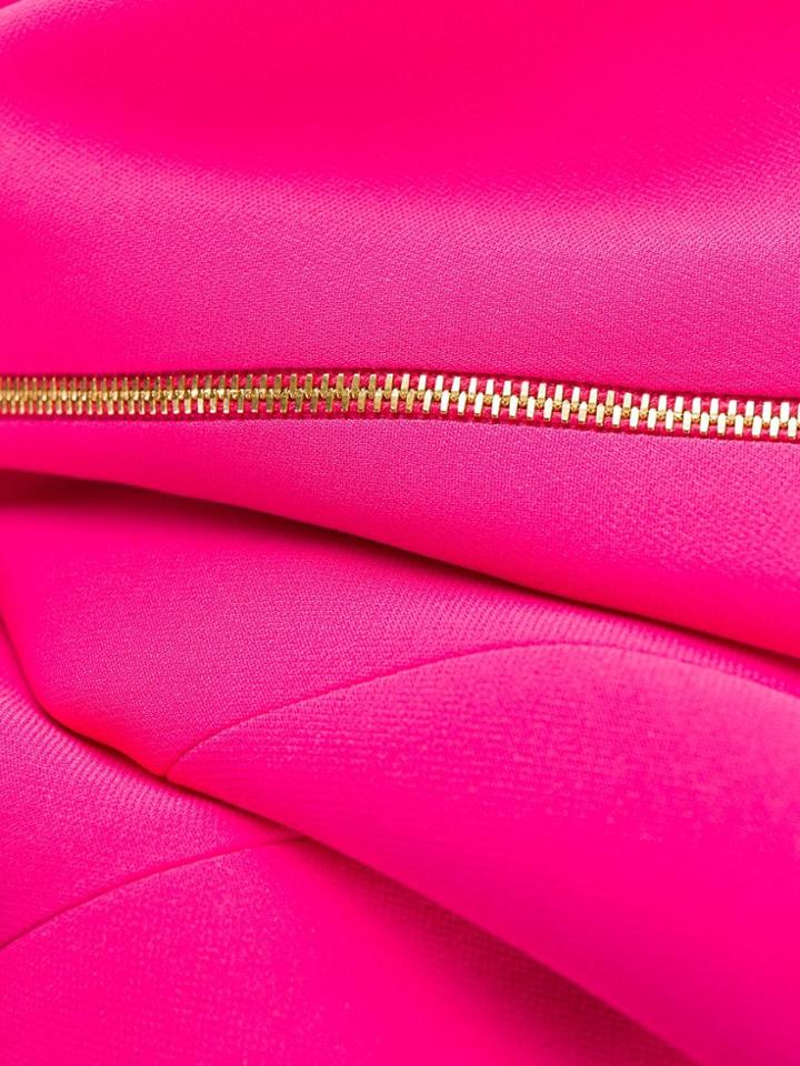 Versace Safety-pin Detail Dress - Pink