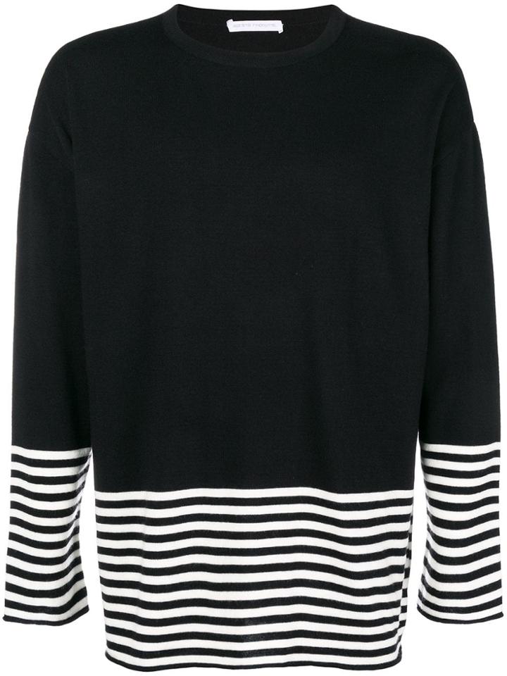 Société Anonyme Striped Detail Jumper - Black