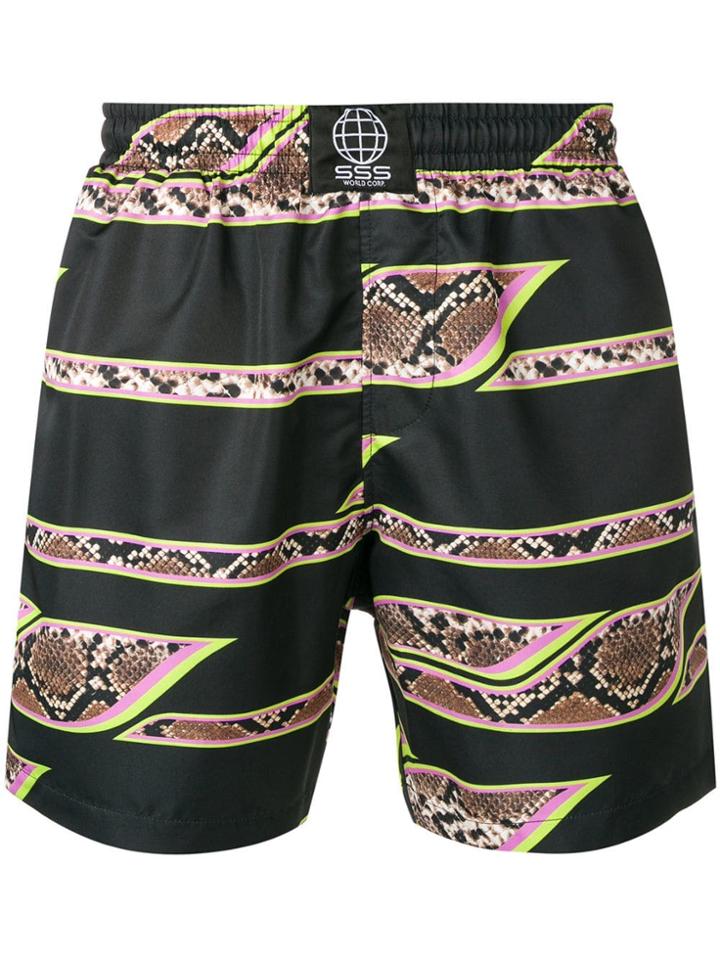 Sss World Corp Acadaca Swimming Shorts - Black