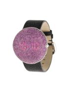 Christian Koban Clou Pink Sapphire Watch - Black