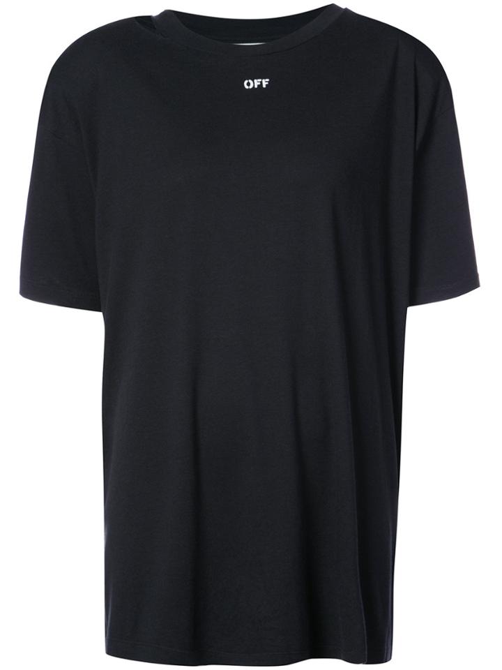 Off-white Logo T-shirt - Black