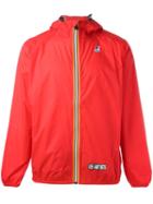 K-way X Les Artist Zip Up Jacket, Adult Unisex, Size: Xl, Red, Polyamide