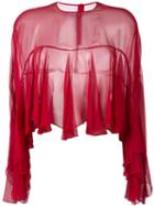 Philosophy Di Lorenzo Serafini Ruffled Blouse