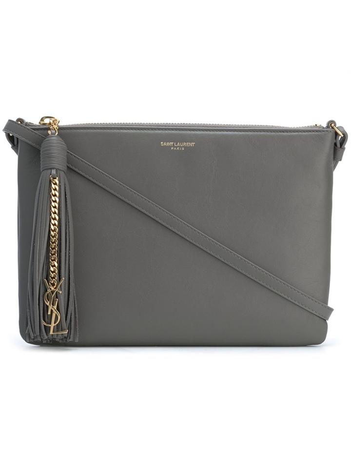 Saint Laurent 'teen' Crossbody Bag, Women's, Grey