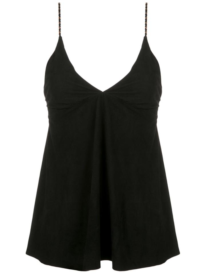 Andrea Bogosian V-neck Top - Black