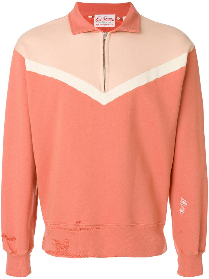 Levi's Vintage Clothing Half Zip Sweater - Yellow & Orange