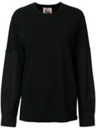 Yohji Yamamoto Sleeve Panel Sweatshirt - Black