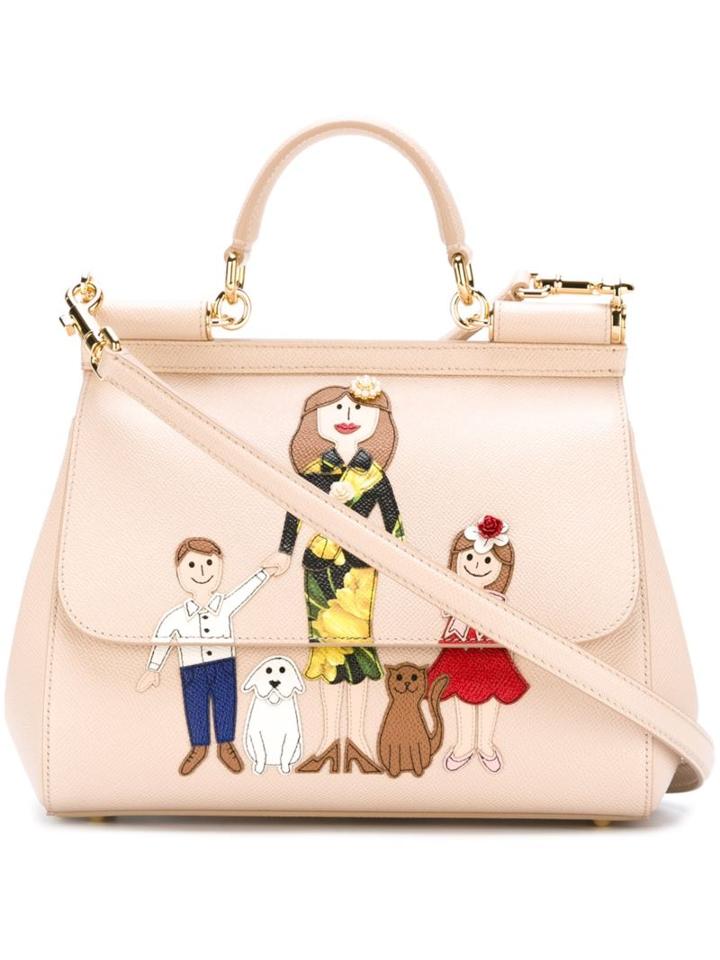 Dolce & Gabbana Family Patch 'sicily' Tote