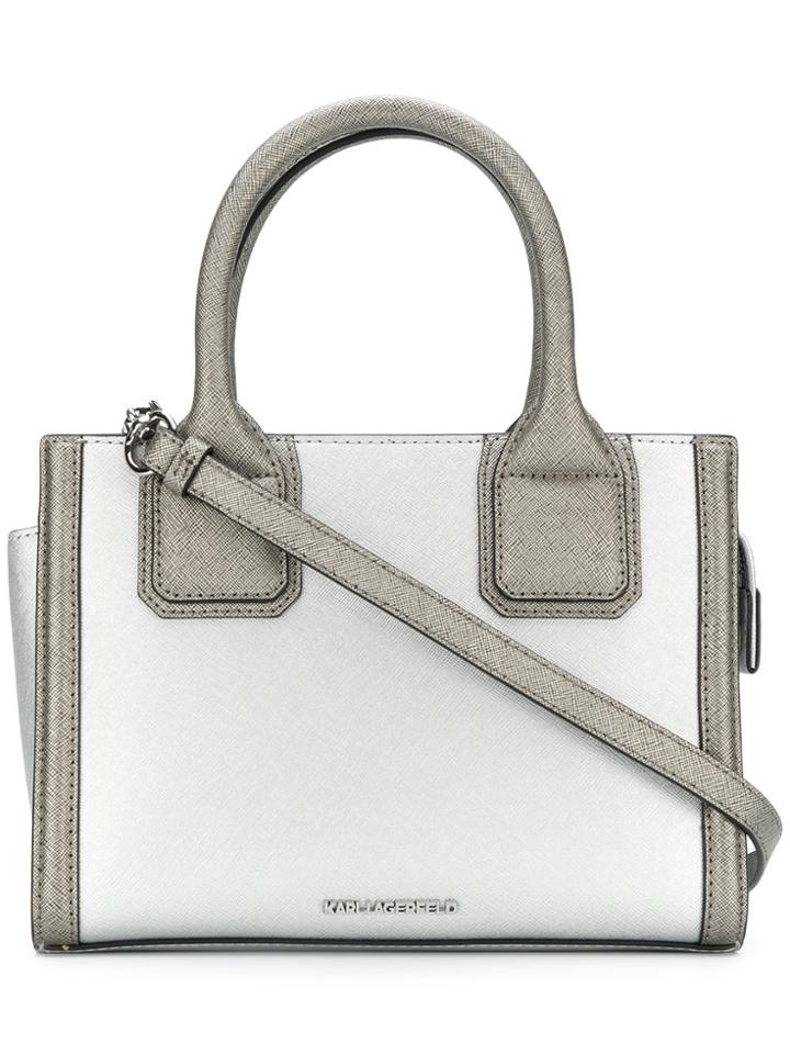 Karl Lagerfeld Klassik Mini Tote - Grey