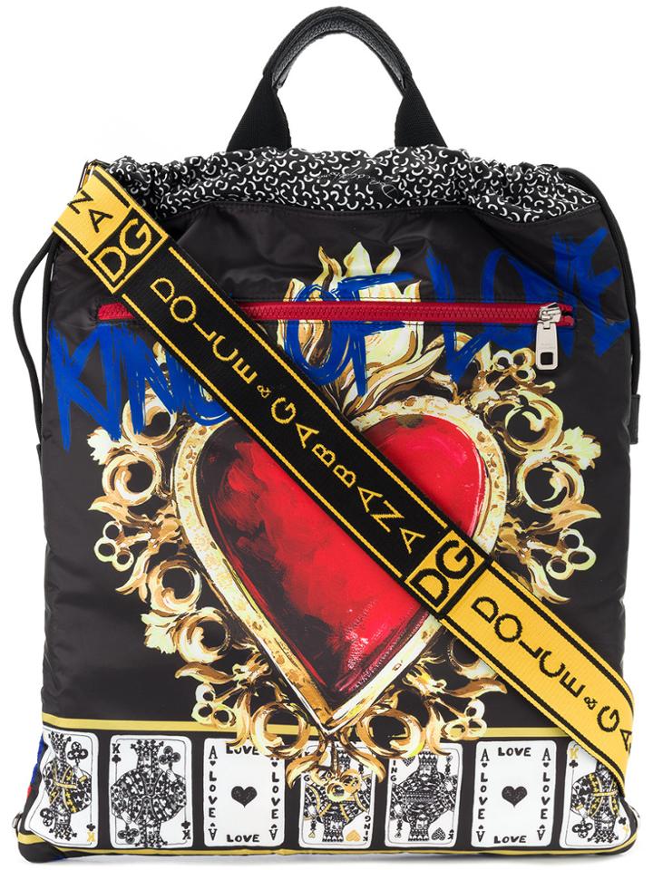 Dolce & Gabbana Printed Tote Bag - Multicolour