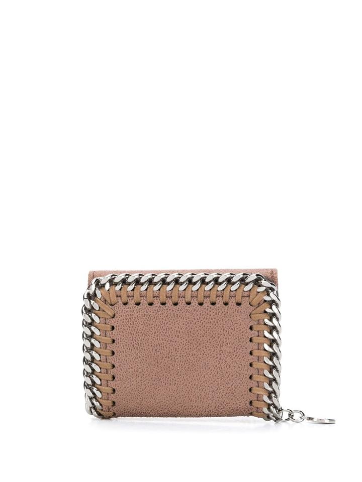 Stella Mccartney Falabella Small Flap Wallet - Brown