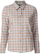 A.p.c. Checked Shirt, Women's, Size: 42, Grey, Cotton