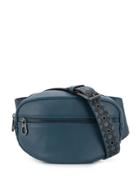 Bottega Veneta Curved Belt Bag - Blue