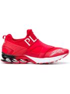 Plein Sport Runner Rock Sneakers - Red