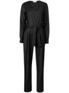 Carolina Ritzler Belted Jumpsuit - Black