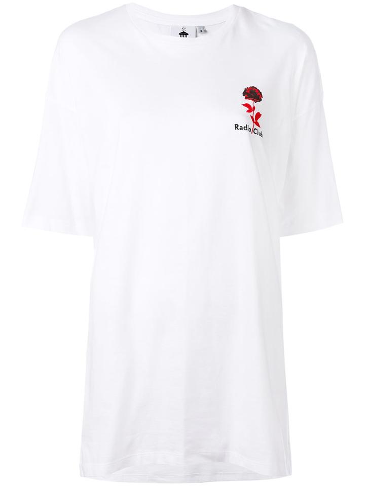 Carhartt - Radio Club Oversized T-shirt - Women - Cotton - S, White, Cotton