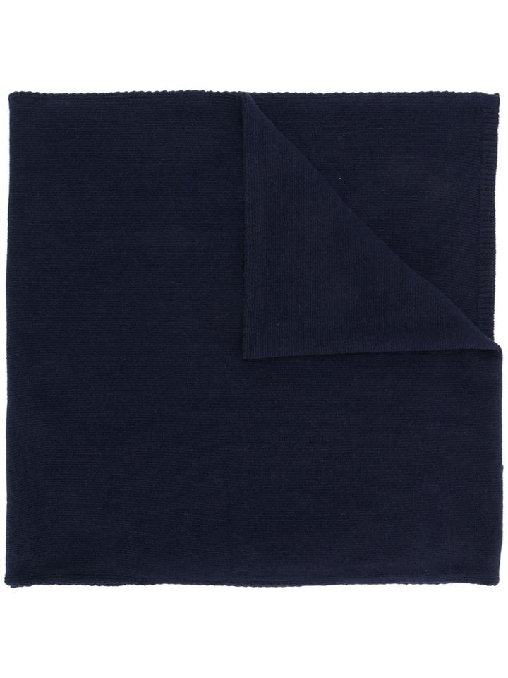 Officine Generale Classic Scarf - Blue