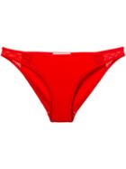 Stella Mccartney - Classic Bikini Bottoms - Women - Polyester/spandex/elastane/polyamide - Xs, Red, Polyester/spandex/elastane/polyamide