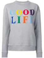 Être Cécile Good Life Sweatshirt, Women's, Size: Medium, Grey, Cotton