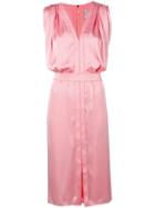 Maison Rabih Kayrouz Sleeveless Shift Dress - Pink