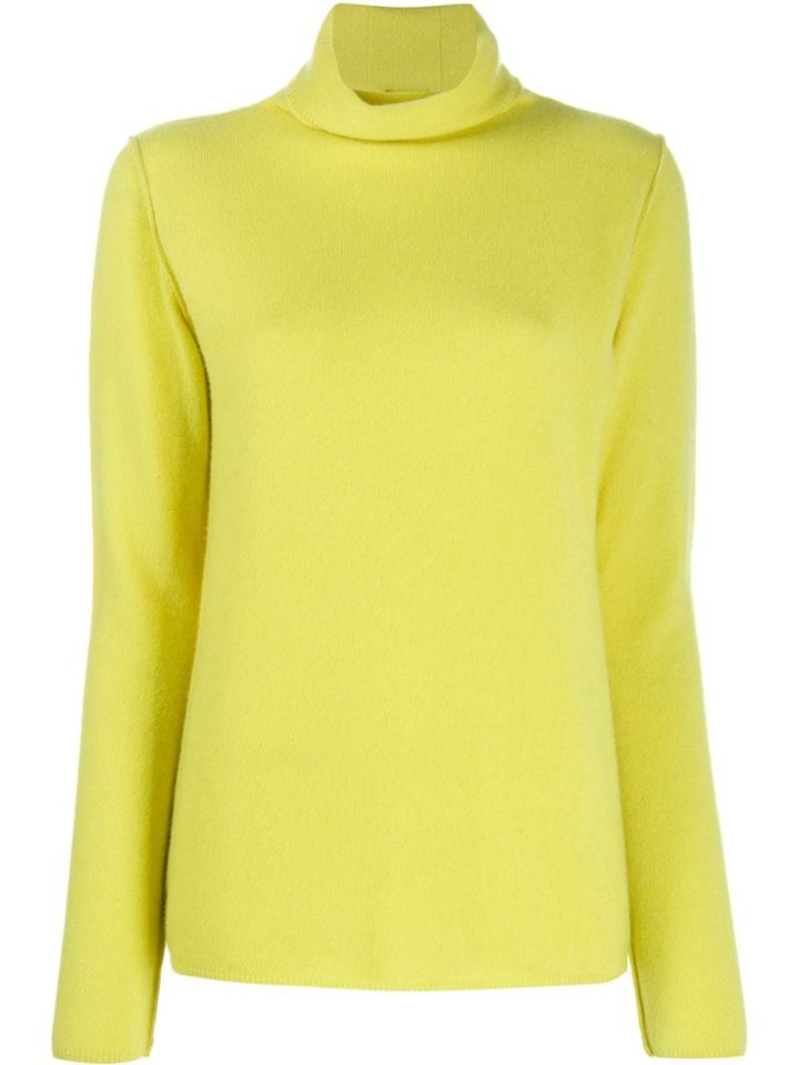 Kristensen Du Nord Cashmere Roll-neck Jumper - Yellow