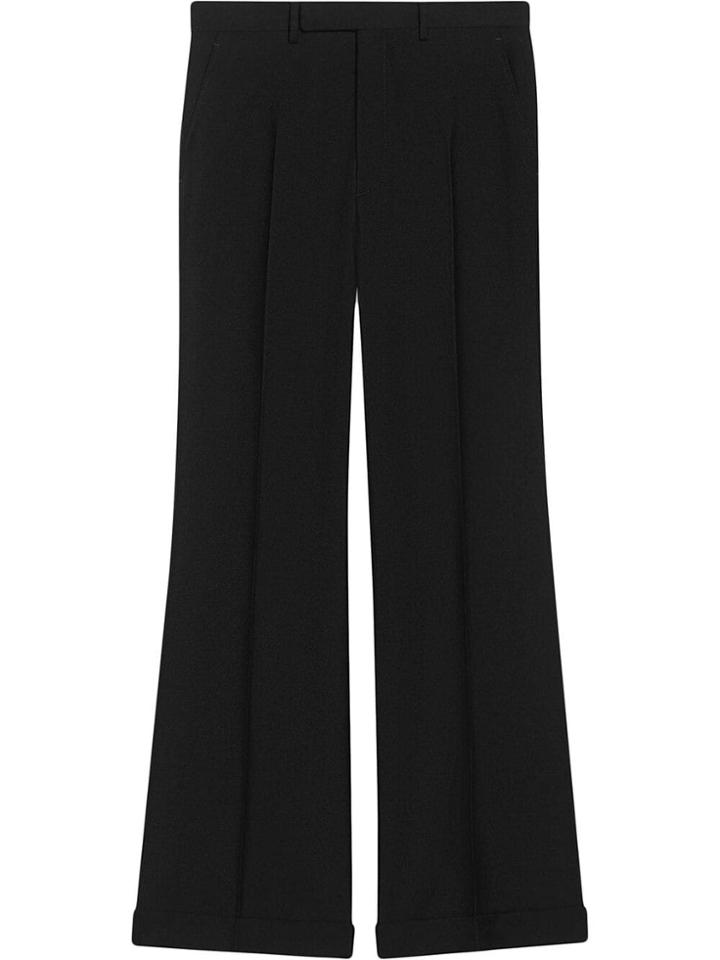 Gucci Wool Ankle Length Pant - Black
