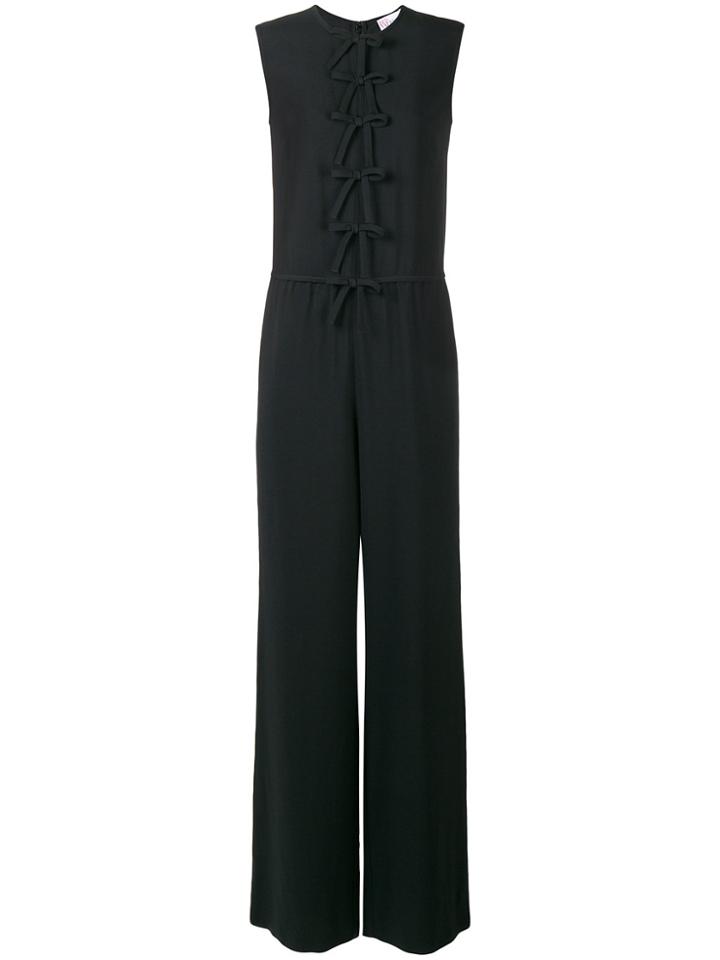 Red Valentino Wide Leg Jumpsuit - Black