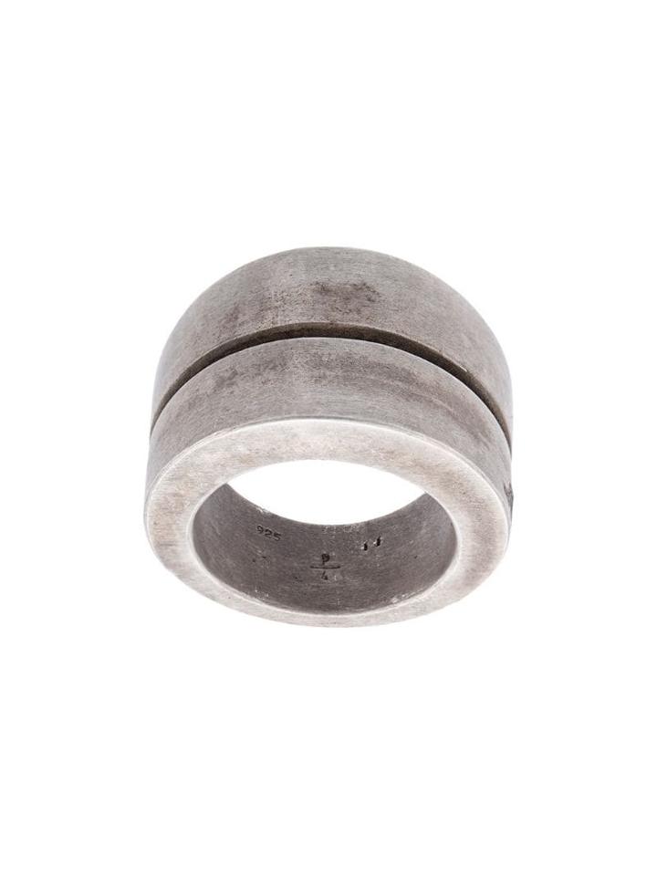 Parts Of Four Crevice Ring - Grey