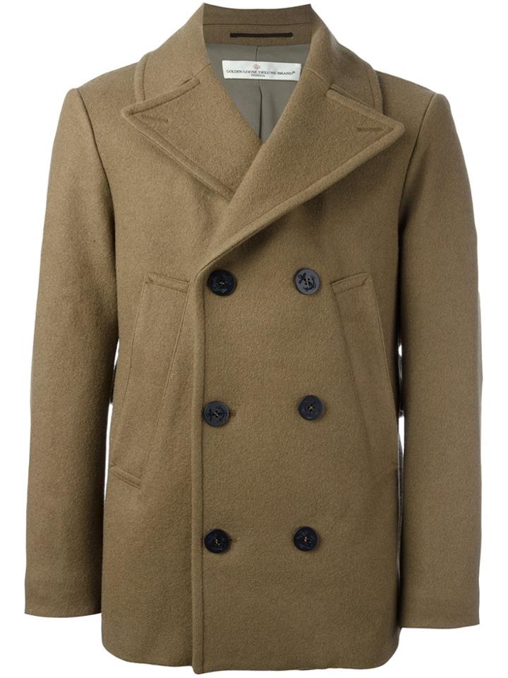 Golden Goose Deluxe Brand Classic Peacoat - Brown