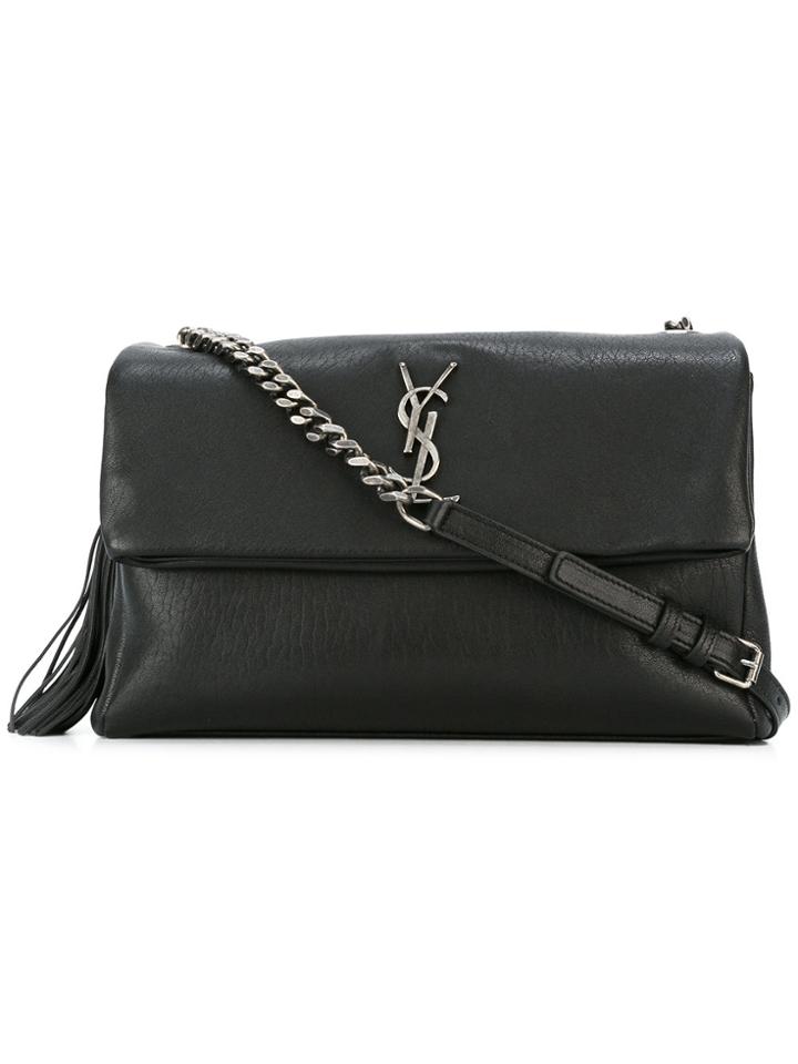 Saint Laurent Classic Monogram Bag - Black