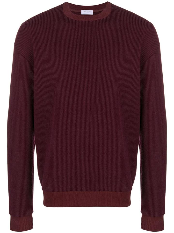 John Elliott Crew Neck Sweater - Purple