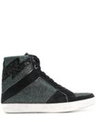 Zadig & Voltaire High Top Sneakers - Black
