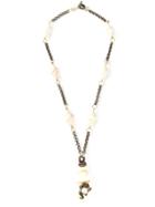 Katheleys Vintage 'unique Shells Pendant' Necklace - Nude & Neutrals