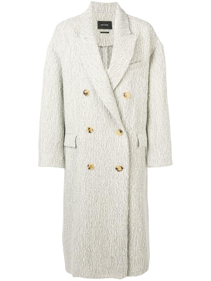 Isabel Marant Habra Coat - Neutrals