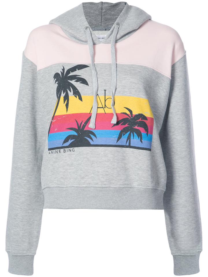 Anine Bing Hawaii Hoodie - Grey