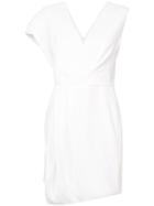 Mugler Asymmetric Dress - White