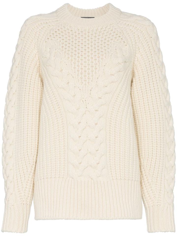 Alexander Mcqueen Chunky Knit Sweater - Nude & Neutrals